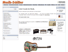 Tablet Screenshot of musik-schiller.de